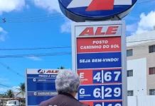 Pesquisa encontra litro da gasolina sendo vendido a R$ 6,12, na capital; confira levantamento