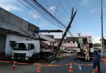 Maio Amarelo: Paraíba já contabilizou mais de 200 colisões em postes em 2025