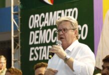 João Azevêdo preside audiência do Orçamento Democrático e anuncia investimentos de mais de R$ 20 milhões para a região