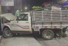 Comerciante que seguia em caminhonete reage a assalto e mata suspeito atropelado em Lagoa Seca