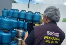 Pesquisa mostra que menor preço do botijão de 13 quilos do gás de cozinha em João Pessoa é R$ 84,99