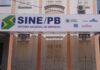 Sine-PB disponibiliza 1.160 vagas de emprego em 12 municípios paraibanos