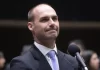 Eduardo Bolsonaro defende anistia e diz que medida pode facilitar aproximação do Brasil com Trump
