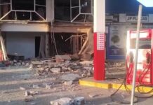 Explosão destrói posto de combustíveis durante ação criminosa em João Pessoa