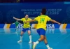 Brasil goleia Irã na estreia da Copa do Mundo de futsal feminino