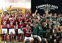 Palmeiras em crise e Flamengo em alta: final de 2021 tinha o mesmo cenário de agora