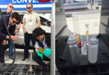 VÍDEO: Com gasolina adulterada, posto no Parque do Sol é interditado no dia da inauguração