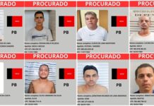 Ministério da Justiça divulga 8 fotos de foragidos mais perigosos da Paraíba