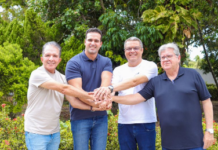 Prefeito de Cabedelo oficializa apoio a João Azevêdo e Nabor na disputa para o Senado