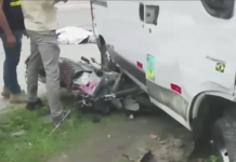 Mototaxista morre em colisão com van em Campina Grande