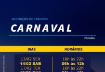 PRF estabelece restrições de tráfego durante o Carnaval para veículos de grande porte em rodovias de pista simples na Paraíba