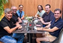 Em visita à Paraíba, Kassab se reúne com Cícero Lucena, Pedro e deputados