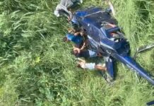 VÍDEO: Imagens mostram momento da queda de helicóptero em Campina Grande; FAB investiga caso