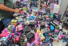 Quase dois mil ‘vapes’ são apreendidos, em Campina Grande