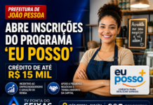 Prefeitura abre inscrições do programa ‘Eu Posso’ com crédito de até R$ 15 mil