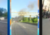 Moradores fecham BR-230 e incendeiam carro durante protesto em João Pessoa