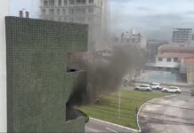 INCÊNDIO ATINGE APARTAMENTO NO JARDIM OCEANIA, EM JOÃO PESSOA