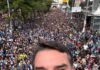 País passa por guerra espiritual, diz Flávio Bolsonaro na Marcha para Jesus