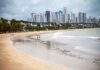 Litoral da Paraíba tem três trechos impróprios para banho