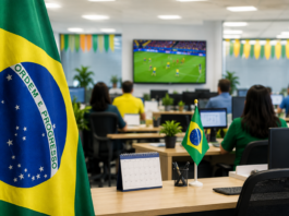 SERVIDORES DA PARAIBA TERÃO EXPEDIENTE ESPECIAL NA SEGUNDA POR JOGO DO BRASIL