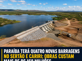 Paraíba terá quatro novas barragens no Sertão e Cariri; obras custam mais de R$ 168 milhões