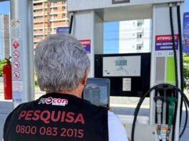 Em João Pessoa, pesquisa do Procon registra que menor preço da gasolina se mantém em R$ 6,27; veja onde