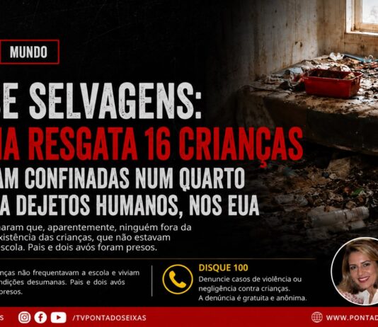 Quase selvagens’: polícia resgata 16 crianças que viviam confinadas em quarto em condições desumanas nos EUA