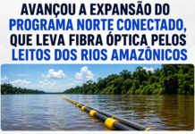 Avançou a expansão do programa Norte Conectado, que leva fibra óptica pelos leitos dos rios amazônicos