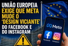 União Europeia exige que Meta mude o ‘design am viciante’ do Facebook e do Instagram