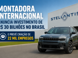 Montadora de veículos internacional anuncia investimento de R$ 30 bilhões no Brasil e prevê criação de 22 mil empregos