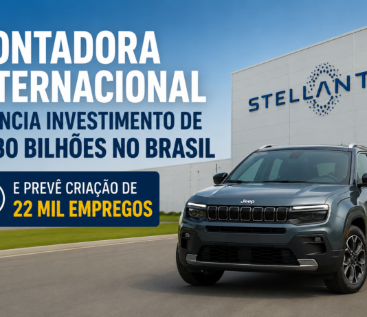Montadora de veículos internacional anuncia investimento de R$ 30 bilhões no Brasil e prevê criação de 22 mil empregos