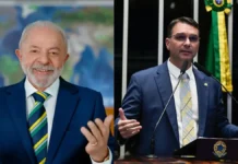 Lula tem 48% e Flávio 43% das intenções de voto no segundo turno, aponta Datafolha