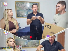 Chicão e Nathalie comandam homenagem aos pais que percorreu zonas urbana e rural; mais de 40 brindes sorteados em Serra Redonda