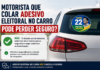 Adesivo eleitoral no carro pode fazer motorista perder o seguro? Entenda