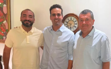 Em reunião com governador Lucas, prefeito Jan discute futuras ações e investimentos para Ingá