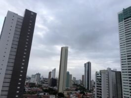 Inmet coloca João Pessoa e mais 43 cidades da Paraíba sob risco de fortes chuvas