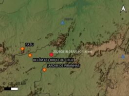 Tremor de terra de é registrado no Sertão da Paraíba