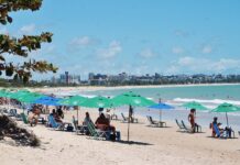 Litoral da Paraíba tem três trechos impróprios para banho de mar