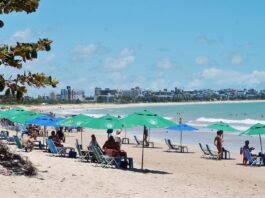 Litoral da Paraíba tem três trechos impróprios para banho de mar