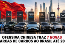 Ofensiva chinesa traz 7 novas marcas de carros ao Brasil até 2028