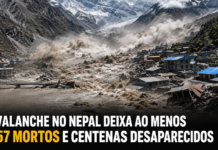AVALANCHE DE GELO E ROCHAS PROVOCA CATÁSTROFE NO NEPAL; AO MENOS 157 MORREM E CENTENAS ESTÃO DESAPARECIDOS