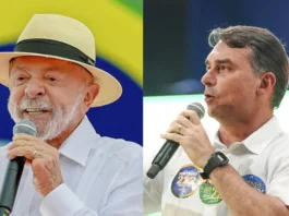 Lula lidera intenções de voto na Paraíba, seguido por Flávio Bolsonaro