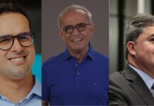 No primeiro dia de campanha na TV, candidatos ao governo da PB apostam em aliados e trajetórias; veja como foi
