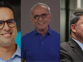 No primeiro dia de campanha na TV, candidatos ao governo da PB apostam em aliados e trajetórias; veja como foi