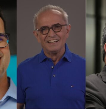 No primeiro dia de campanha na TV, candidatos ao governo da PB apostam em aliados e trajetórias; veja como foi