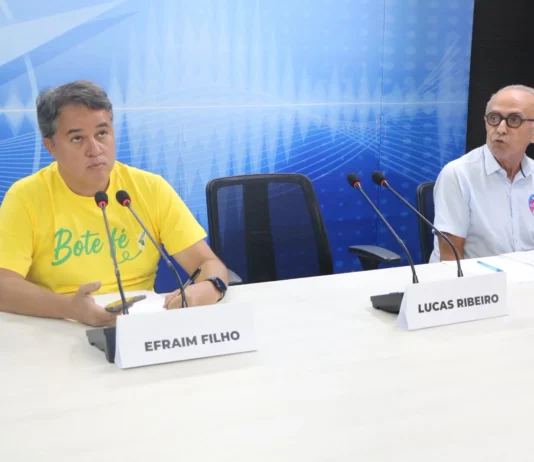 Efraim e Cícero criticam governo e discutem projetos para a infraestrutura
