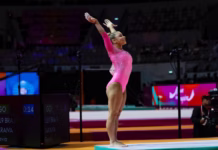 Flávia Saraiva conquista ouro na Copa do Mundo de Ginástica na Hungria